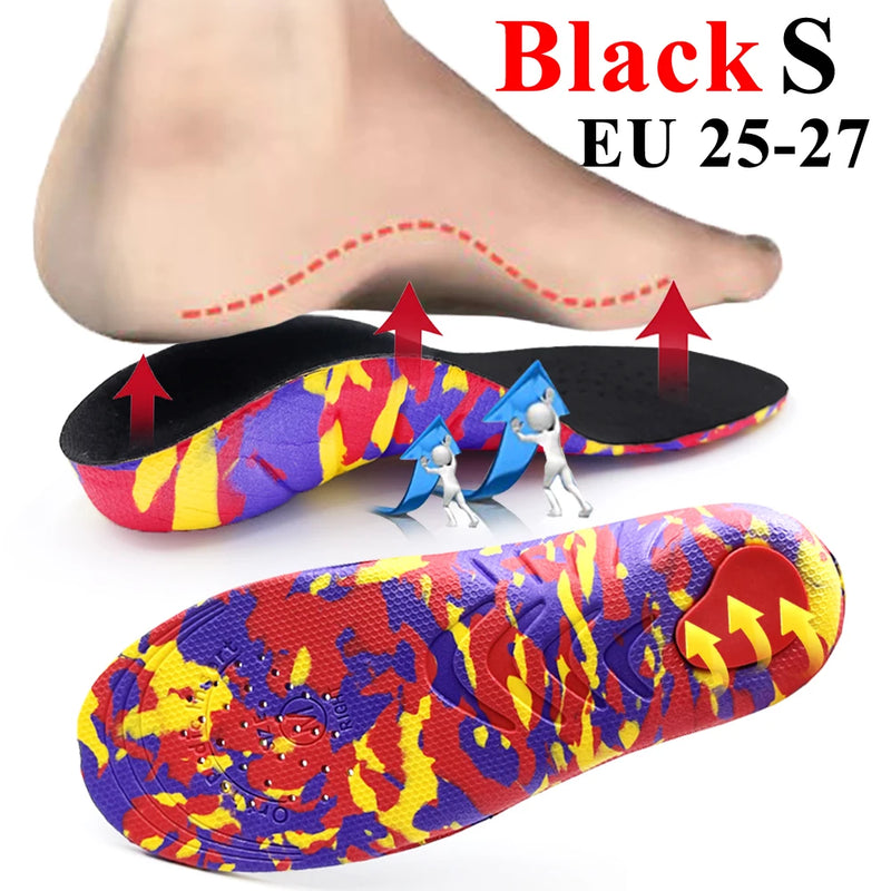 WINRUOCEN Insoles Orthoped Children Flat Foot Leg Health Correction Care Tool Unisex Arch Support kids Insole Sport Shoes Pads