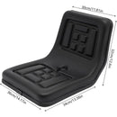 Universal Tractor Seat Durable thickly-padded Slidable Tractor Seat Adjustable Forklift Seat with Sliding Track Mechanical Seats
