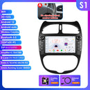 Hizpo 2Din 7inch Android Car Radio for Peugeot 206 206CC 206SW 2000 - 2008 Multimedia 4G BT Auto CarPlay GPS RDS DSP Stereo