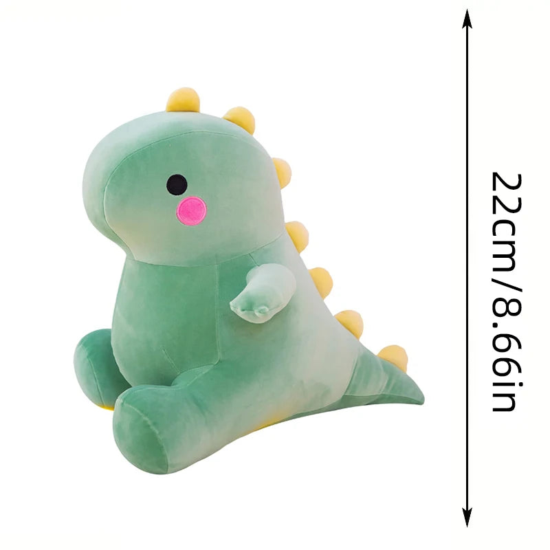 Stuffed Animal Dinosaur Doll, Cute Green Dragon Plush Toy, Christmas Halloween Thanksgiving Day Easter New Year Gift