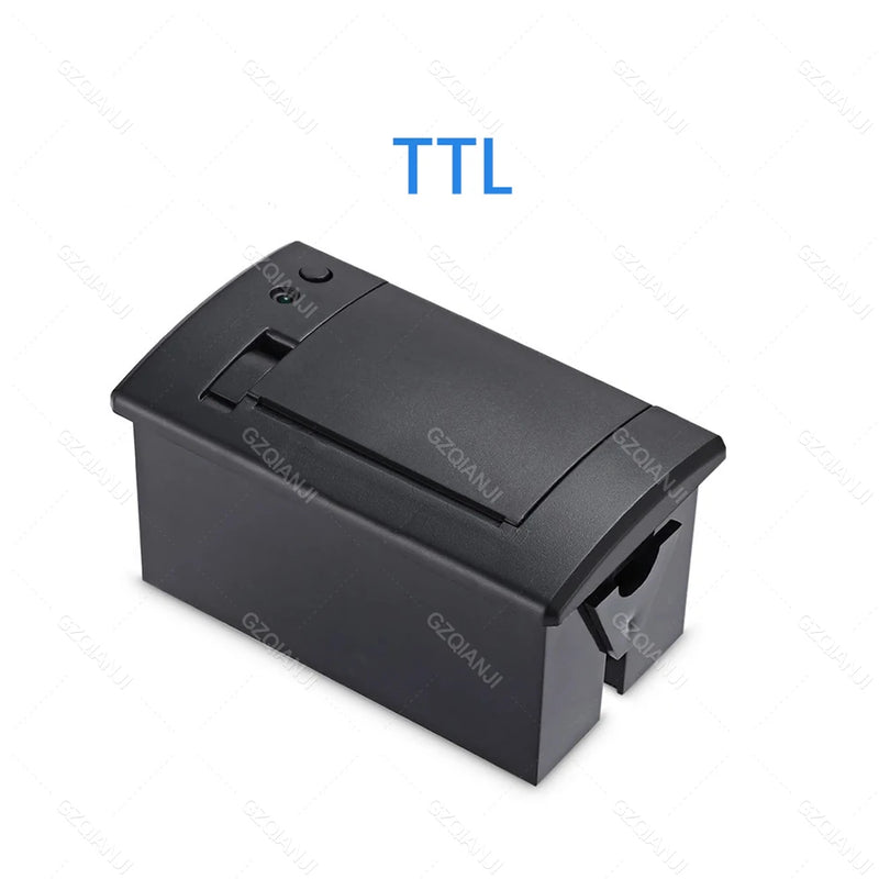 QR701 TTL RS232 Interface Embedded Printer POS Receipt 58mm Printers ATM Thermal Ticket Micro Panel Encoding Android 5v-9v