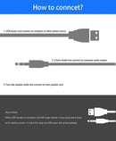 3D Hifi Stereo USB Active Bluetooth Speaker Computer Multimedia RGB Subwoofer AUX, USB, TF Suitable for TV, Computer Audio