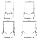 SH 2.6MX3M Photography Backdrop Stand Photo Studio Background Green Screen Backdrops Chromakey Support System With Carry Bag