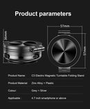 Car Magnetic&Vacuum Suction Cup Phone Holder Wireless Charger Foldable Stand For Magsafe iPhone 16 15 14 13 12 Pro Fast Charging