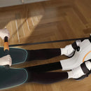 Home Rowing Machine 32Level Adjustable Resistance 300LBS Trainer Row Machine LED Monitor Tablet Holder Bluetooh Fitness Machine