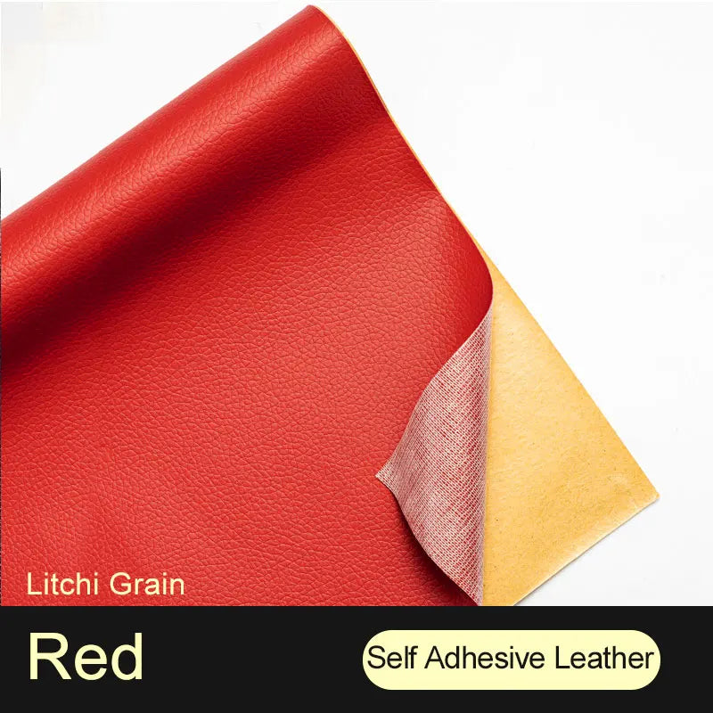 Leather Repair Patch Self-Adhesive Leather Tape DIY Upholstery Vinyl Sticker for Couches Sofa Furniture Car Seats Bags Jackets
