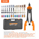 SucceBuy 14" 16" Rivet Nut Tool Rivnut Tool Kit with Metric and SAE Mandrels 70PCS/186PCS Rivet Nuts With Rugged Carrying Case