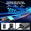 The Ledger | 2D Bluetooth Barcode Scanner with Back-Clip Design