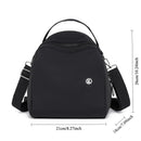2025 New Women's Nylon Backpack Lightweight Travel Bag Casual Fashionable Shoulder Bag Summer Outdoor Rucksack