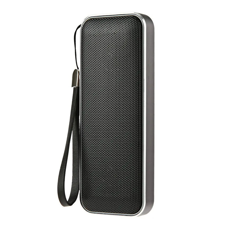 BT202 Wireless Mini Bluetooth Speaker Portable Ultra-thin Metal Stero Speaker Whith MIC Support Handsfree Outdoor Speaker
