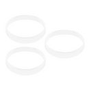 3PCS Seal Rubber Seal Spare Seal Spare Part Compatible for Nutri Ninja 6/7 Fins Blade Blender Mixer (Ø 10cm)