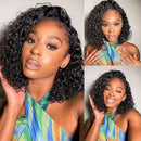 The Curl Halo | 3-in-1 Drawstring Half Wig, Brazilian Remy Curly