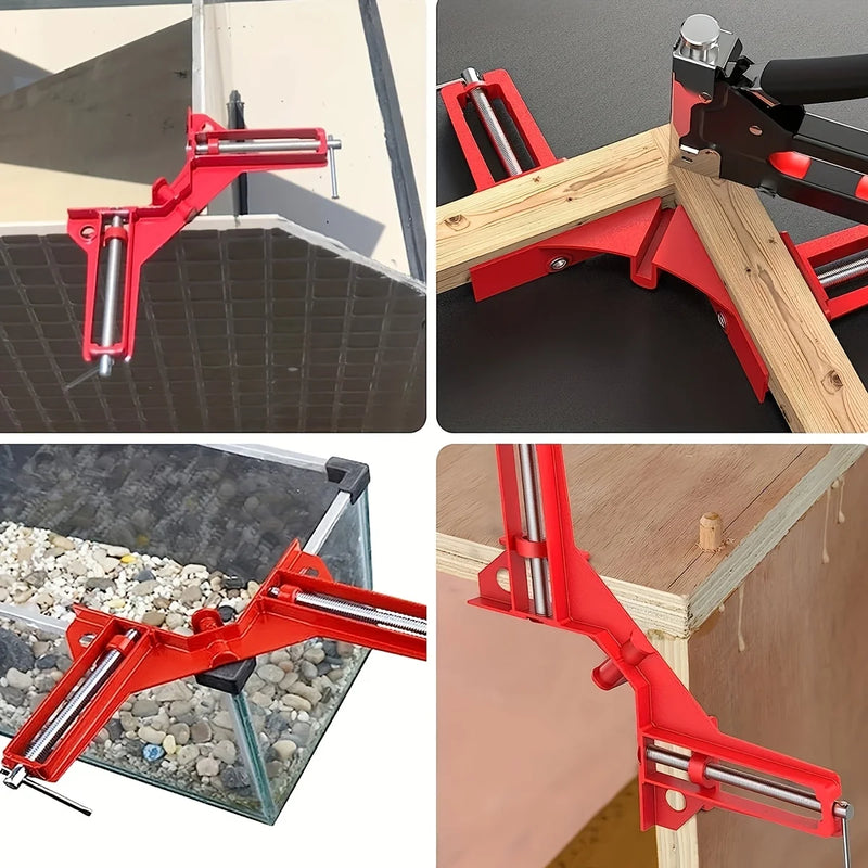 Right Angle Clamp, 90 Degrees Corner Clamp, Picture Frame Holder, Glass Holder, DIY Woodworking Hand Tools