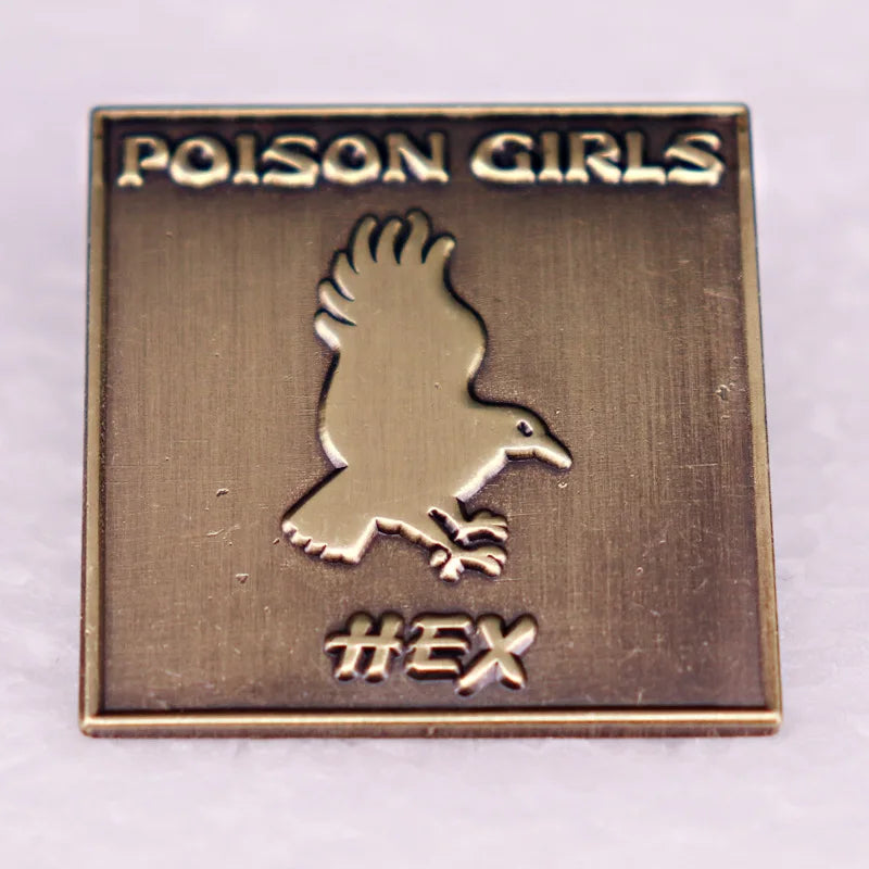 Rock Band Enamel Pins Punk Style Heavy Metal Band Music Metal Brooch Badge Fashion Jewellery Backpack Accessory Gifts