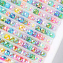 Neuheiten Einfarbige AB-Quadrat-Diamantperlen für DIY-Diamantmalereien Harz AB-Steine 2,5 mm AB-Steine 1000/2000 Stück