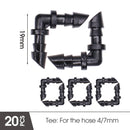 MUCIAKIE 5M-50M Automatic Garden Watering System Kits Self Garden Irrigation Watering Kits Micro Drip Mist Spray Cooling System