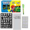 A3 A4 A5 Magic Luminous Drawing Board Malen mit Licht – lustiges Skizzenblockbrett Fluoreszenzstift Russisch Englisch Leuchtspielzeug