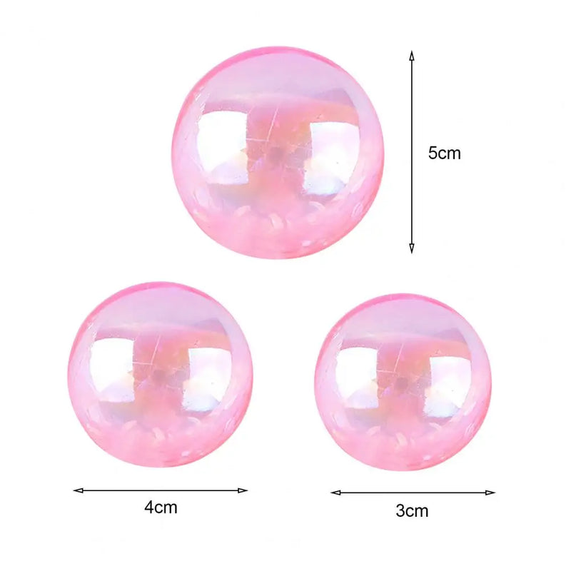10 Pcs Cake Decoration Ball Transparent Lasers Christmas Tree Wedding Party Cake Topper Baking Ornaments Wedding Bakery Supplies