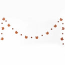 INS Happy Birthday Letters Banner Kids 1st Birthday Party Brown Bear Paper Garland Flag Decoration Boy Girl Baby Shower Supplies