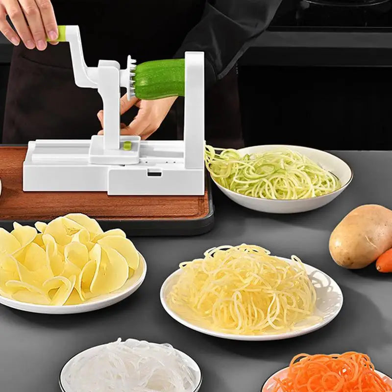 Vegetable Grater Potato Spiral Slicer Whirlwind Fruit Vegetable Spiral Machine Noodle Maker Multifunctional Kitchen Gadgets