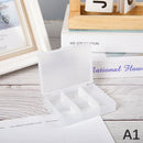 Frosted Flip Storage Box Photocards Small Card Storage Box Desk Organizer Box Classification Box Jewelry Storage Case Container