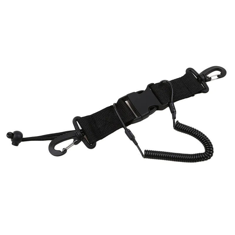 High Quality Scuba Diving Dive Anti Fall Rope Canoe Camera Lanyard Quick Release Buckle Clips Kayaking Swimming Sports Accessory