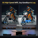 WZATCO P20 PLUS Android 13.0 Smart WiFi 6G 4K Full HD 1080P LCD LED Projector Auto Focus Video Home theater Proyectors with RJ45