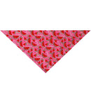 Dog Bandana Fruit Floral Spring Washable Soft Doggy Scarf Kerchief Summer Adjustable for Small Medium Large Dogs Pets