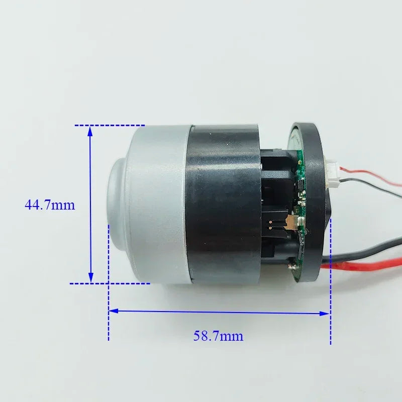 Brushless Motor Electric Blade Fan Motor DC7.4V/12V  80W/120W 140W High Power Strong Suction Metal Impeller For Vacuum Cleaner