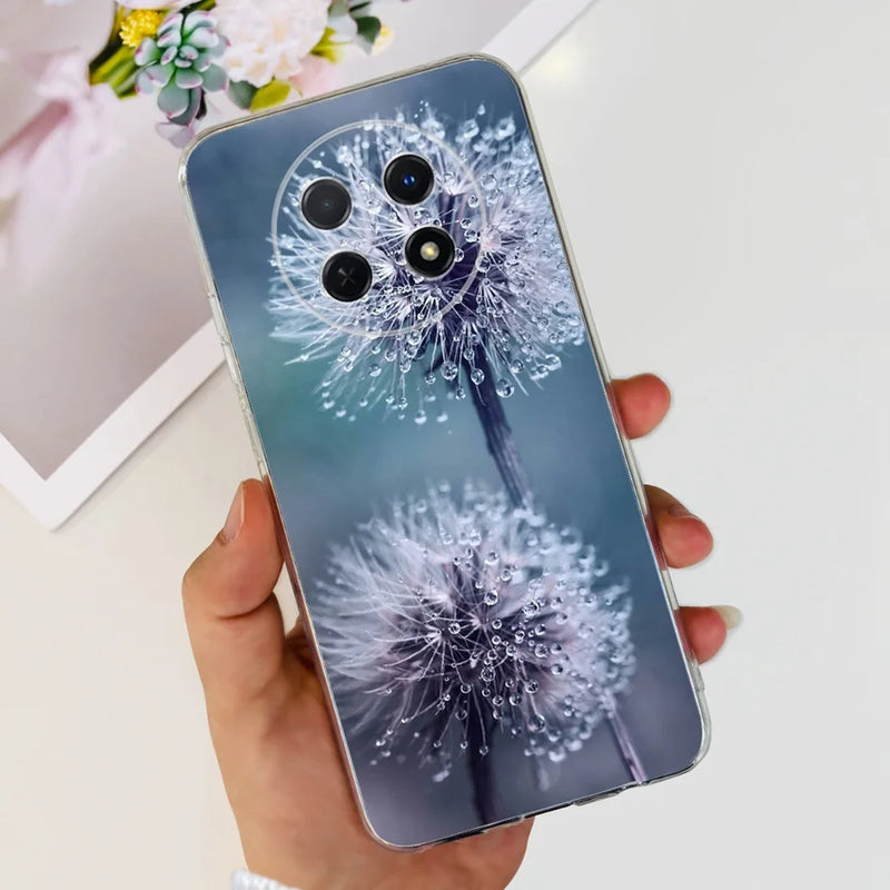 For Cover Huawei Nova Y91 Phone Case STG-LX1 STG-LX2 Silicone Transparent Capa Soft Coque For Huawei Nova Y91 Y 91 NovaY91 Funda