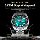 POEDAGAR Luxury Brand Men Clock Date Week Fashion Quartz Male Wristwatch Luminous Waterproof Stainless Steel Men's Watches Reloj