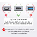 USB 3.1 Type-C Hub To HDMI Adapter 4K Thunderbolt 3 USB C Hub TF SD Card Reader Slot PD for MacBook Pro 16 14 Air 13 M1 Chip