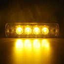 2 Stück 24V LED Sonnenblendenleuchten für MAN TGA TGL TGM TGS TGX LKW Kabinendach Markierungsleuchten Sonnenblendenlampen 81252606121 81.25260.6121