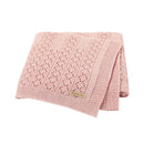 Babydecken Gestrickt Baumwolle Einfarbig Neugeborene Babys Schlafdecke Kinderwagen Decken Weich Säuglingswickel Mehrzweck