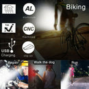 Bike Light Set, Super Bright USB Rechargeable Bicycle Lights,Waterproof Mountain