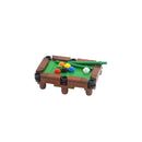 MOC City Building Blocks Accessories Mahjong Machine Plant Sofa Bed Piano Refrigerator Kitchen Toy Brick Florist Bar X009 TV Set
