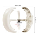 5 Blades Lantern Wind Turbine Nylon Fiber Windmill Generator PMG/MLG Motor Flange Plate Controller Wind Generator 600w 12v 13m/s