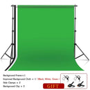 SH Photography Background Stand Kit With Stand Support System Backdrops for Photo Studio Chromakey Green Screen Frame
