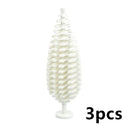 City House Accessories MOC Bricks 3471 2435 6064 Plant Tree Pine Prickly Bush 2x2x4 Green Grass Building Bricks Creative Toys