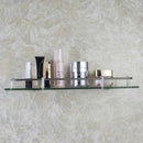 【Lifeideas】40/50/60cm Shelf Tempered Glass 6MM Thick Storage Organizer Wall Mounted Bathroom