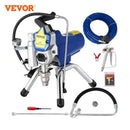 VEVOR Airless Spraying Machine Professional Ultra Silent Wall Paint Spray Gun 3000PSI-Pressure 2L/Minute-NoLoad Displacement