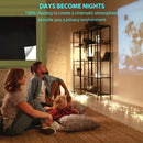 1PC Window Blackout Curtains Travel Thermal Insulated UV Protection Privacy Window Shades Non-perforated Black Cloth