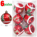 The Solstice Set | Hand-Painted 6cm Christmas Baubles