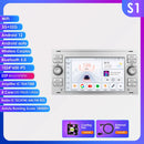 Hizpo Smart Car Systems for Ford Focus Mondeo Fiesta Transit Kuga C-Max S-Max Galaxy GPS Multimedia 2din Autoradio Carplay 7862S