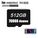 ANBERNIC RG505 Memory Cards Sd Card PS2 Preloaded Game 3ds Gamecube TF Card Video Game Consoles 512G PSP PS1 GBC 70000GAMES