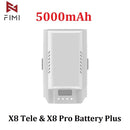 FIMI X8 Tele Max & X8 Tele & X8 Pro Original Intelligent Flight Battery Plus 5000mAh Long Endurance Battery