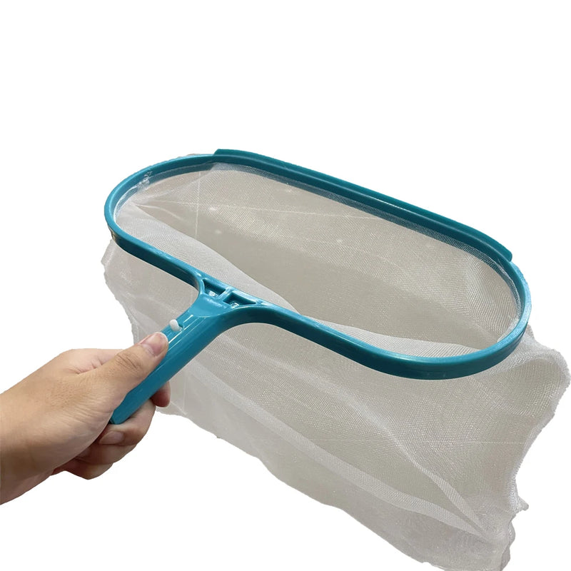 1pc Swimming Pool Cleaning Net Professional Cleaning Tool Fishing NetRake Garden Swimming Pool Spa Garbage Skimmer Net Leaf Bag