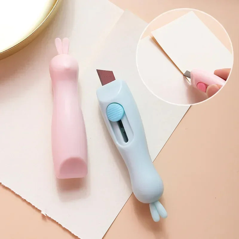 Cloud Utility Knife Mini Portable Paper Express Unpacking Envelope Office Cutting Art Cutter Rabbit Stationery 6*4cm