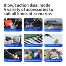 Portable Compressed Air Duster Blower Cleaner USB Charging Computer Household Blower Cleaner Car High Power Powerful Cleaning