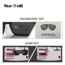 POLARKING Marken Polarisierte Sonnenbrille für Herren, Kunststoff, Oculos de Sol, Herrenmode, quadratische Fahrbrille, Reise-Sonnenbrille